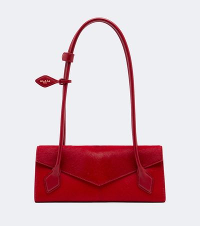 Alaia Alaïa Le Teckel Small calf hair shoulder bag