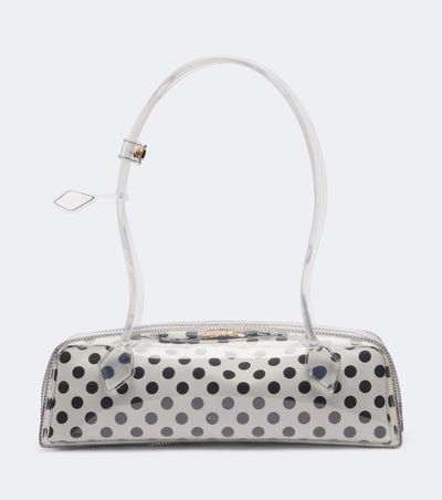 Alaia AlaÃ¯a Le Teckel Small polka-dot shoulder bag