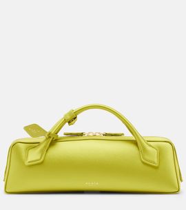 Alaia AlaÃ¯a Le Teckel Small satin clutch