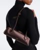 Alaia Alaïa Le Teckel Small satin shoulder bag - 2
