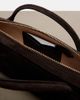Alaia AlaÃ¯a Le Teckel Small suede top-handle bag - 3