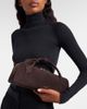 Alaia AlaÃ¯a Le Teckel Small suede top-handle bag - 5