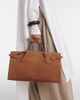 Alaia Alaïa Le Teckel suede tote bag - 2