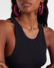 Alaia AlaÃ¯a Leather-trimmed earrings - 6
