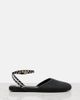 Alaia AlaÃ¯a Leather-trimmed slingback flats - 4
