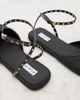 Alaia AlaÃ¯a Leather-trimmed slingback flats - 5