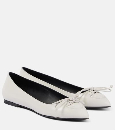 Alaia AlaÃ¯a Leather ballet flats