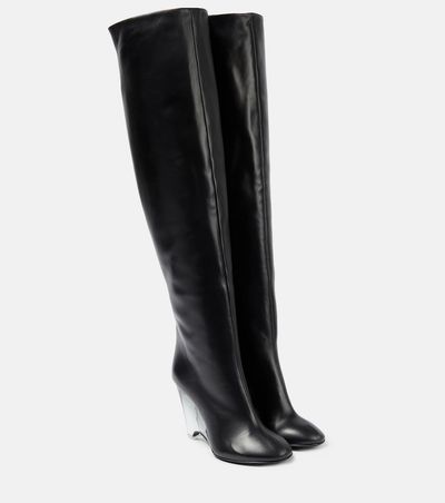 Alaia Alaïa Leather knee-high boots