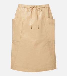 Alaia Alaïa Leather pencil skirt