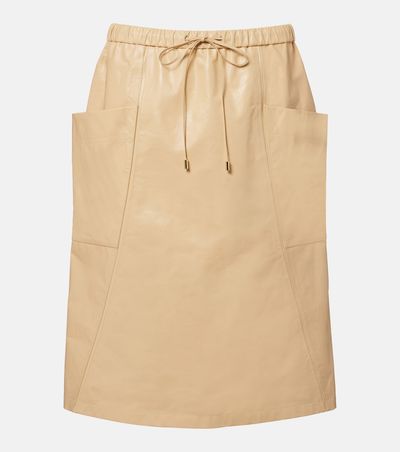 Alaia Alaïa Leather pencil skirt