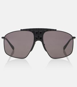 Alaia AlaÃ¯a Lettering Logo aviator sunglasses