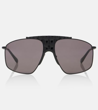 Alaia AlaÃ¯a Lettering Logo aviator sunglasses