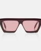 Alaia Alaïa Lettering Logo flat-top sunglasses - 1