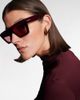 Alaia Alaïa Lettering Logo flat-top sunglasses - 6