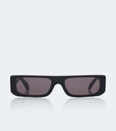 Alaia Alaïa Lettering Logo rectangular sunglasses