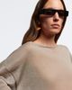 Alaia Alaïa Lettering Logo rectangular sunglasses - 3