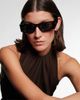 Alaia Alaïa Logo Lettering cat-eye sunglasses - 6