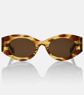 Alaia Alaïa Logo oval sunglasses
