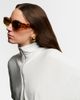 Alaia Alaïa Logo oval sunglasses - 6