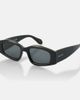 Alaia Alaïa Logo rectangular sunglasses - 4