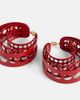 Alaia AlaÃ¯a Medium hoop earrings - 4