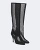 Alaia Alaïa Mesh knee-high boots - 1