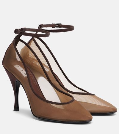 Alaia Alaïa Mesh pumps