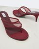 Alaia Alaïa Mesh thong sandals - 5