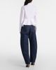 Alaia Alaïa Mid-rise barrel-leg jeans - 3