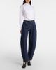 Alaia Alaïa Mid-rise barrel-leg jeans - 7