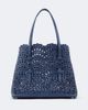 Alaia Alaïa Mina 20 Medium leather top-handle bag - 1