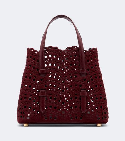Alaia Alaïa Mina 20 Small calf hair top-handle bag