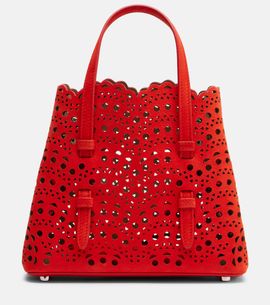 Alaia AlaÃ¯a Mina 20 Vienne leather tote bag