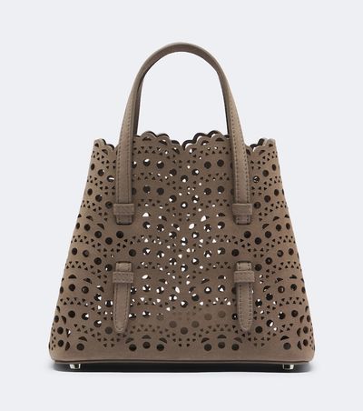 Alaia Alaïa Mina 20 Vienne suede top-handle bag