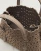 Alaia Alaïa Mina 20 Vienne suede top-handle bag - 3