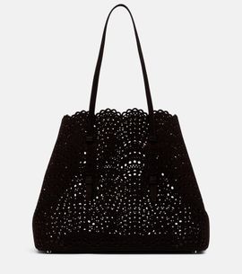 Alaia AlaÃ¯a Mina 37 Large leather tote bag