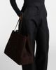 Alaia AlaÃ¯a Mina 37 Large leather tote bag - 5