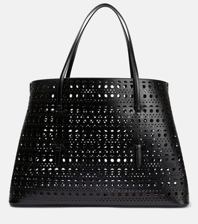 Alaia Alaïa Mina 50 Large leather tote bag