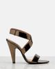 Alaia AlaÃ¯a Mirrored leather sandals - 5