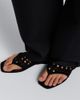 Alaia AlaÃ¯a Neo Vienne suede thong sandals - 2
