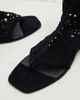 Alaia AlaÃ¯a Neo Vienne suede thong sandals - 6