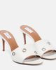 Alaia Alaïa Oeillets embellished leather sandals - 1