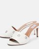 Alaia Alaïa Oeillets embellished leather sandals - 5