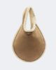 Alaia Alaïa One Piece shearling-lined suede shoulder bag - 1