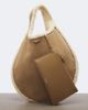 Alaia Alaïa One Piece shearling-lined suede shoulder bag - 5