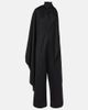 Alaia AlaÃ¯a Open-back wool grain de poudre jumpsuit - 1