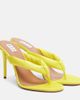 Alaia Alaïa Padded satin sandals - 1