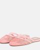 Alaia AlaÃ¯a Patent leather-trimmed fishnet mules - 4
