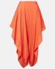 Alaia AlaÃ¯a Peek cady midi skirt - 1
