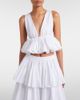 Alaia AlaÃ¯a Peplum cotton top - 2